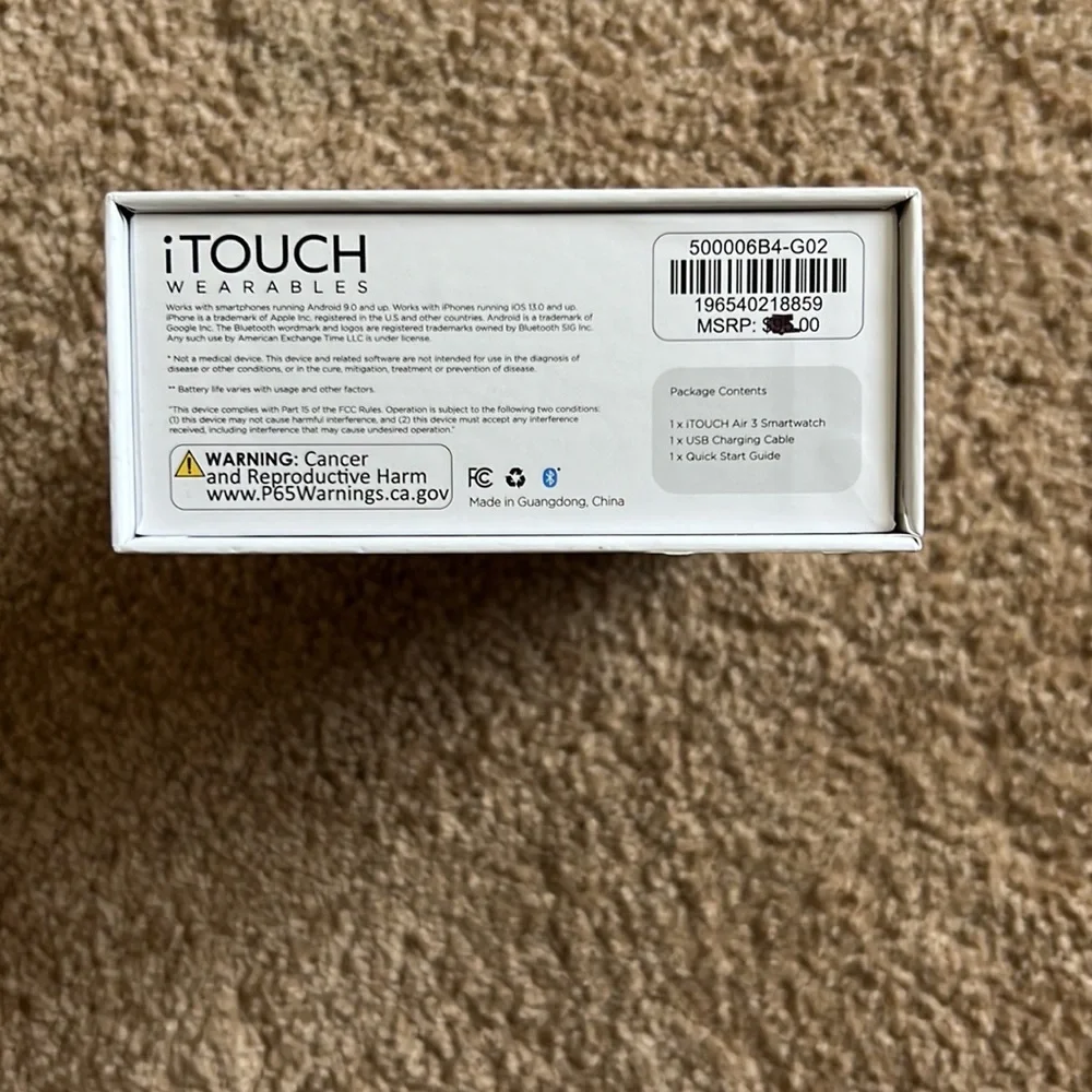 NEW iTouch Wearables Air 3 Smart Watch